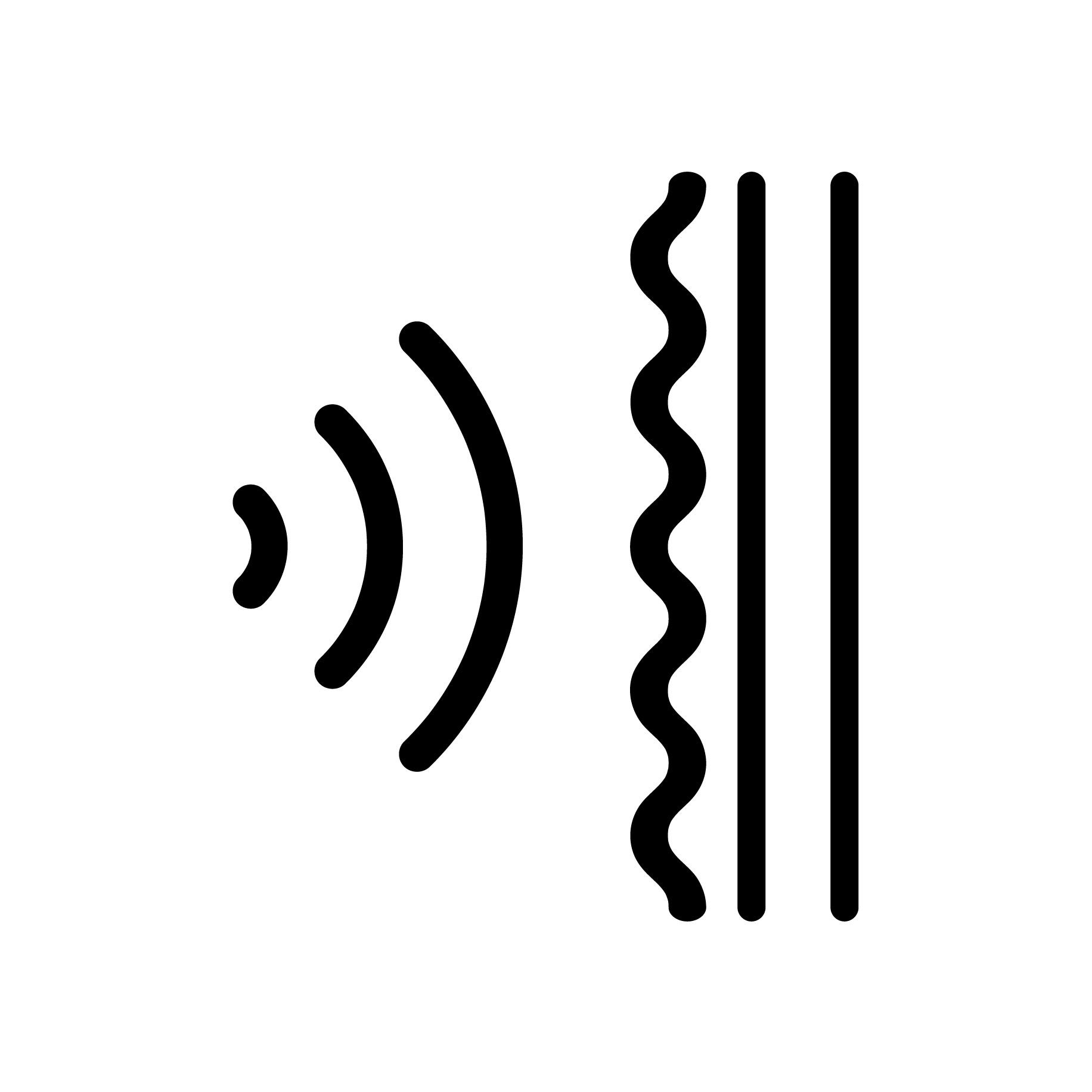 Acoustic behavior icon