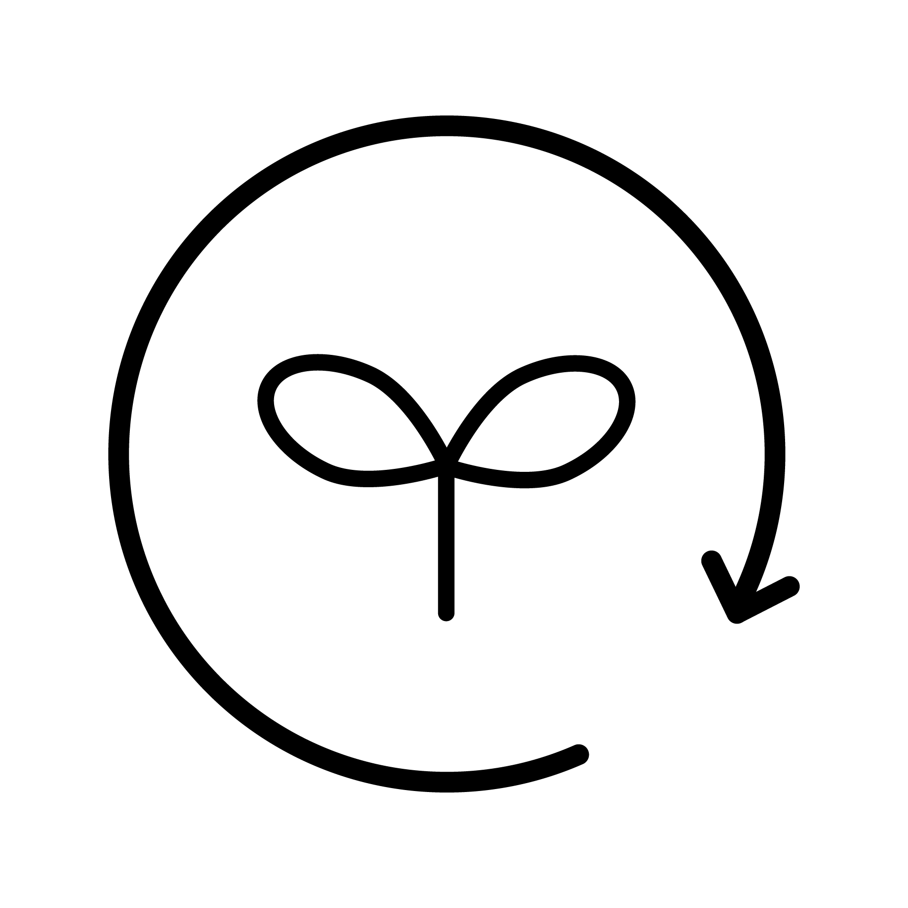 Biological return icon
